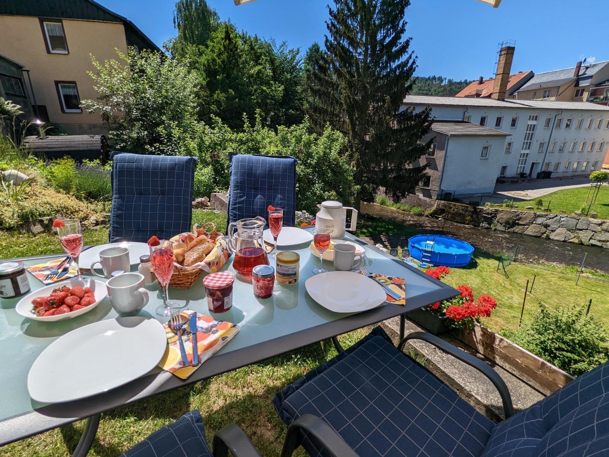 F3 Urlaubsmagie - Pool, Garten & Terrasse - 4P Sebnitz Exterior foto