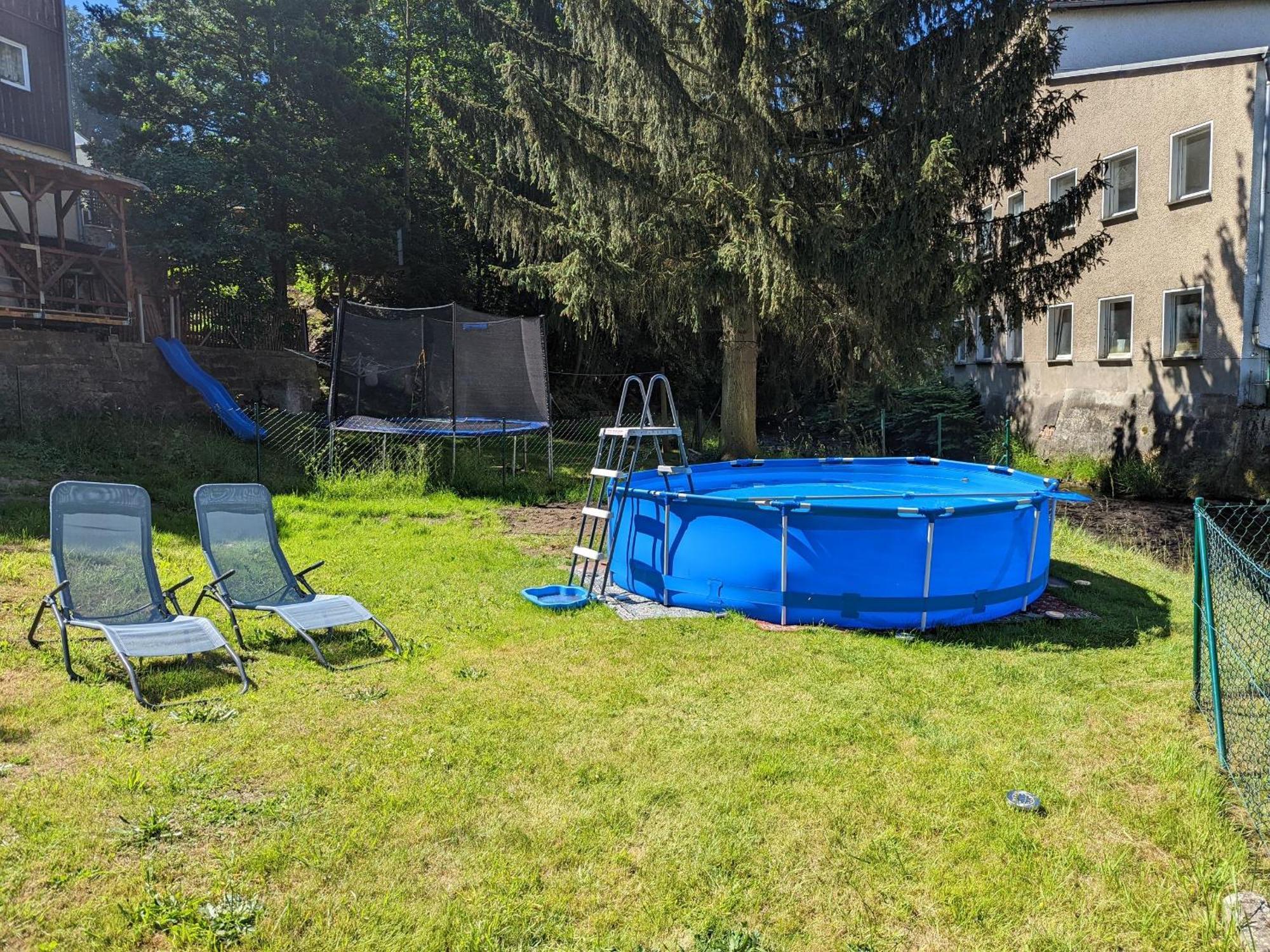 F3 Urlaubsmagie - Pool, Garten & Terrasse - 4P Sebnitz Exterior foto